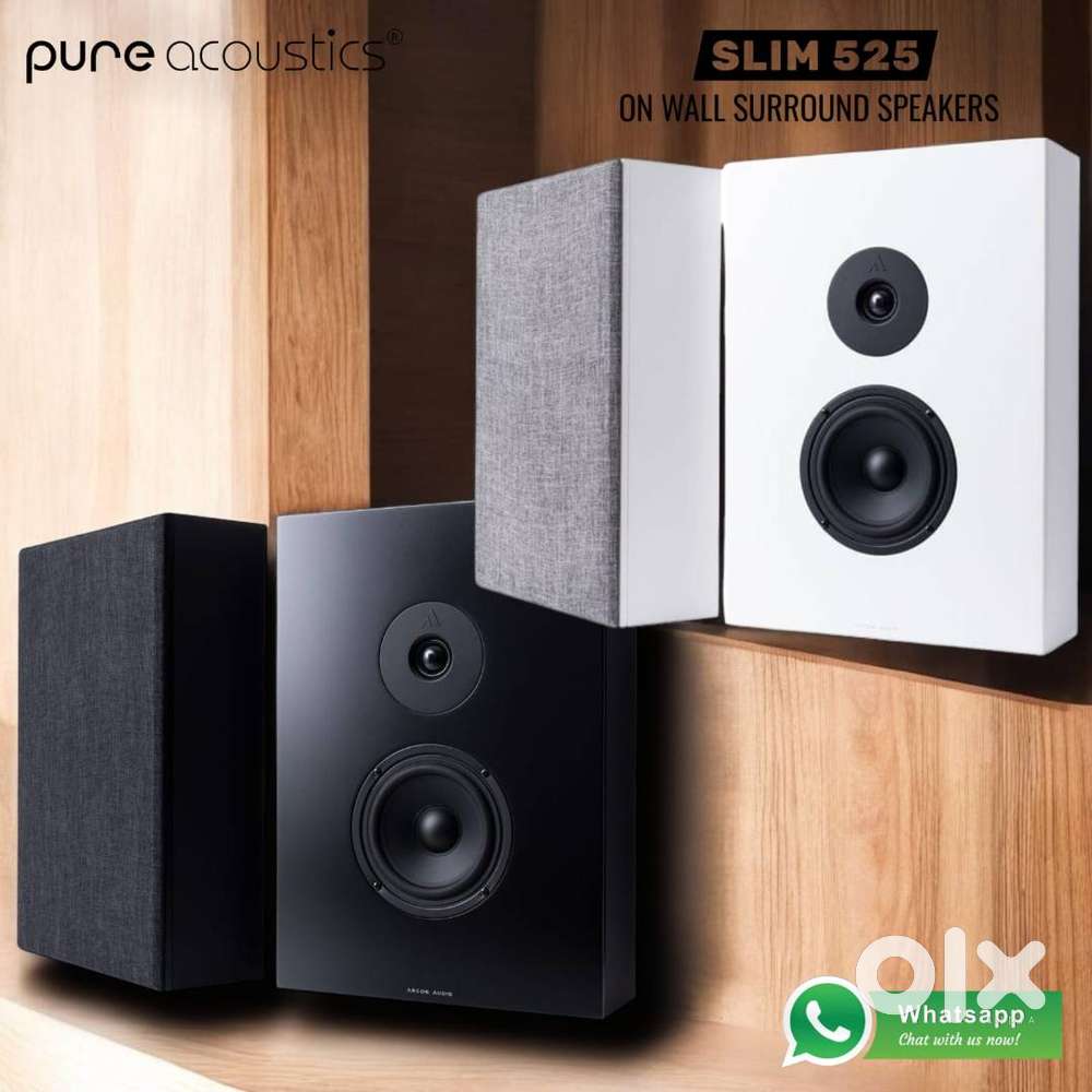 pure acoustics slim525 surround pair